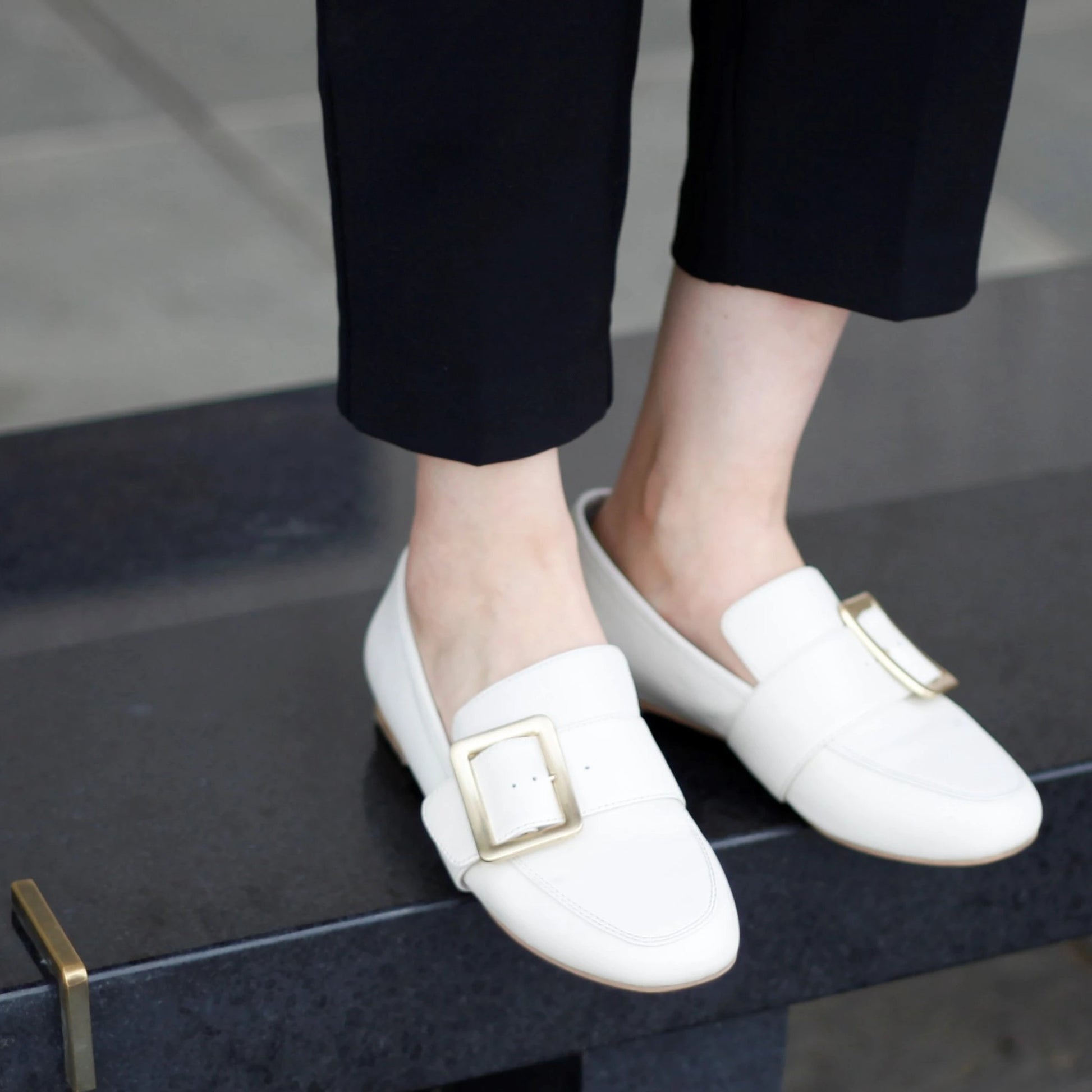 Comfortable Loafer with Arch Support and Orthotic Friendly, Wide feet friendly