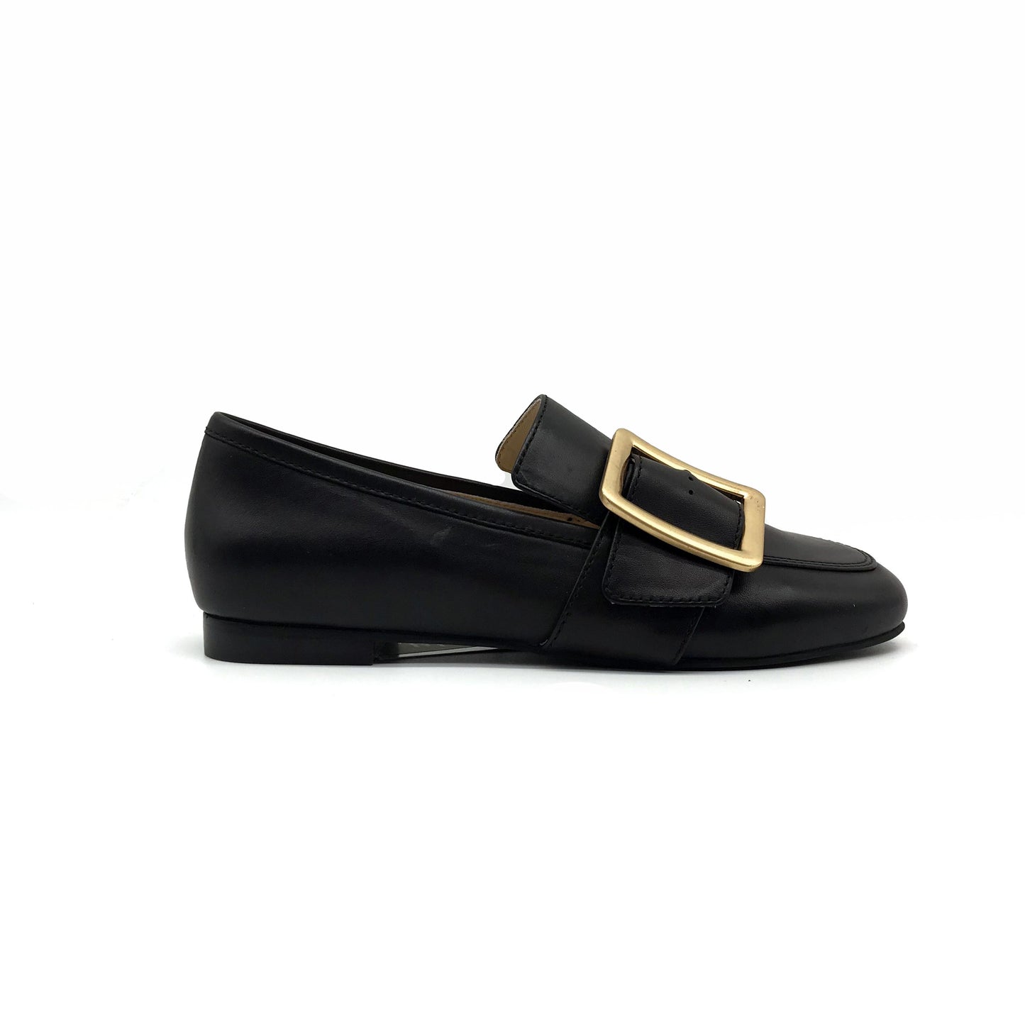 Comfortable Black Loafer Shoes with Arch Support and Orthotic Friendly, Suitable for Wide feet and Plantar Fasciitis